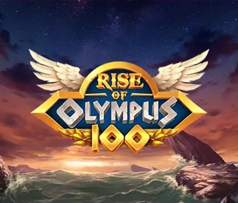 Rise of Olympus 100 by Play’n GO, showcased at qbet-casino.com – game logo