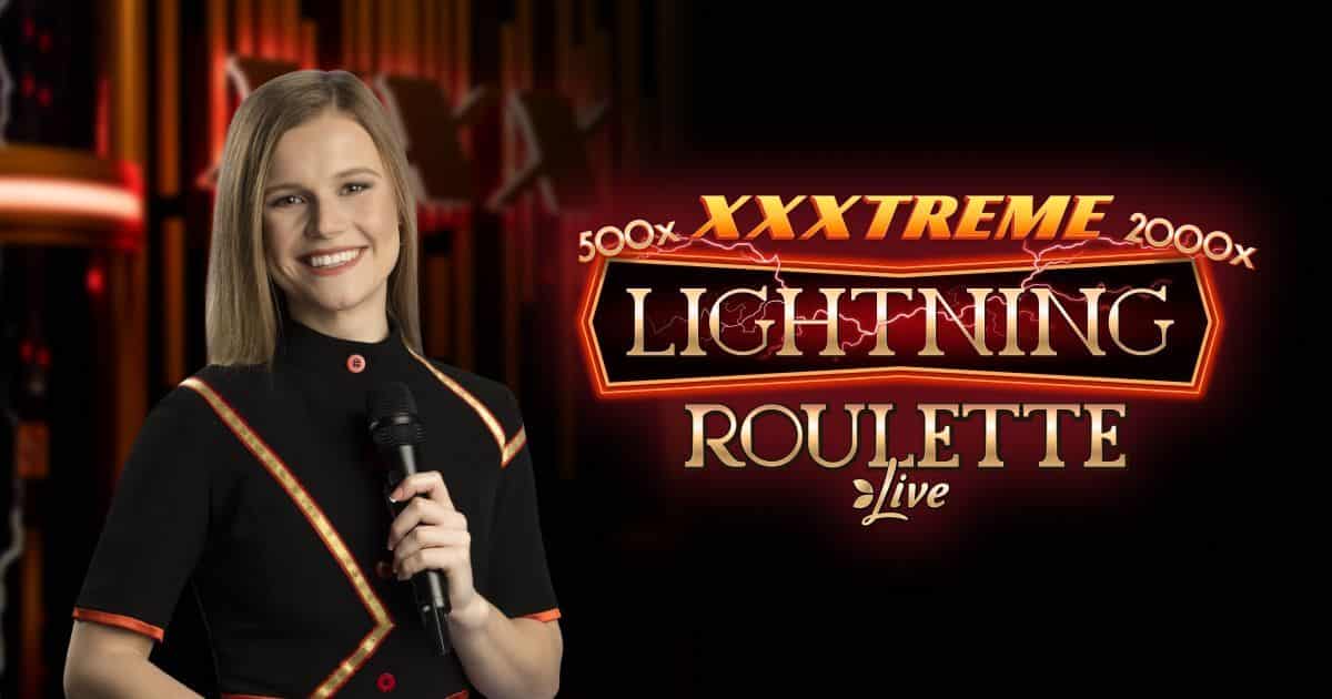 XXXtreme Lightning Roulette logo – Live Shows by Pragmatic Play at Qbet